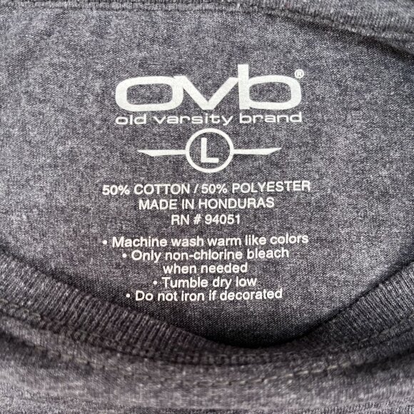 Old Varsity Brand ASU Sun Devils Grey T-Shirt Sz Large - Picture 3 of 4